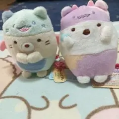 可愛いぬいぐるみキャラクター すみっコぐらし、ねこ、しろくま