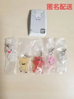 【未開封】ノンタン めじるしアクセサリー 全5種コンプリートセット ガチャ