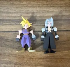 クラウド セフィロス FF7 ポリゴン フィギュア 一番くじ