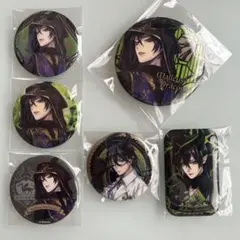 ツイステ 缶バッジ マレウス・ドラコニア 6点セット まとめ売り