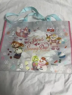 ダッフィー&フレンズ シークレット・オブ・スノーウィーデイ ショッピングバッグ