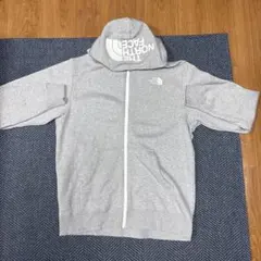 THE NORTH FACE グレー ジップアップパーカー