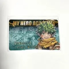 ヒロアカ　緑谷出久　バースデーコレクションカード　2026