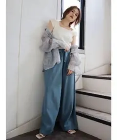 【MURUA別注】Champion ルーズスウェットパンツ ユニセックス