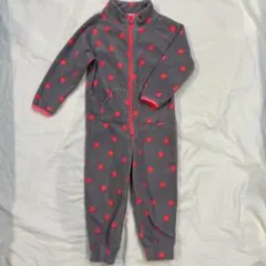 H&M フリース ロンパース カバーオール 90-95