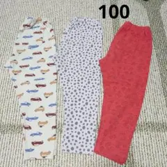 ユニクロ ベビー レギンス 10分丈 100cm 3枚セット