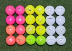 No.1090 ロストボール ブランドミックス ゴルフボール 24個セット