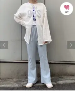 〝美品〟完売品kastane MELLOW FLARE PANTSのサムネイル