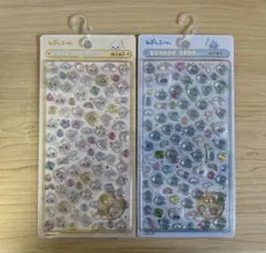 【正規品】ボンボンドロップシール mini しずくちゃん みるみるちゃん 2枚入