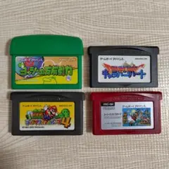 GBA ソフト ヨッシー・ドラクエモンスターズ・スーパーマリオ