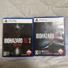 PS5 バイオハザード RE2 RE3 セット
