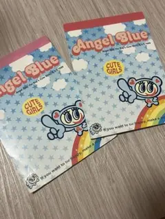 レア】エンジェルブルー メモ帳 平成レトロ 4枚セット - メルカリ