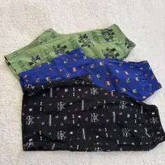 UNIQLO キッズ マインクラフト ステテコ3枚セット 120のサムネイル