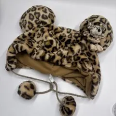 東京ディズニーリゾート ヒョウ柄 ミニー ファンキャップ 58cm レオパード