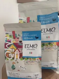 ELMO ドッグフード ADULT 成犬用 チキン 3kg×1 800g×3 - メルカリ