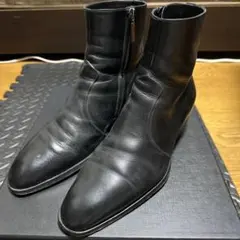 HUSBANDS ハズバンズ/スクエアトゥブーツ/40サイズ | Mercari
