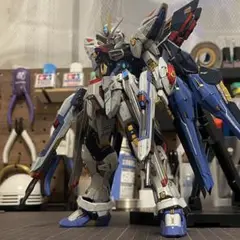 MGEXストライクフリーダムガンダム 完成品 ジャンク品 mgexストライクフリーダムガンダム 完成品(ジャンク品扱い