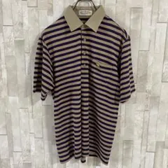 ムッシュ パリス『L』半袖 ポロシャツ やわらか コットン ゴルフ 
