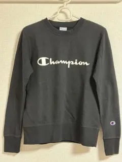 【Champion/チャンピオン】　クルーネックスウェットシャツ　ブラック