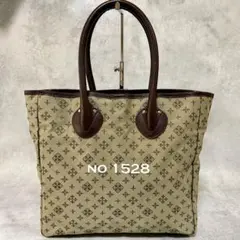 russet NO入モノグラム柄トートバッグ