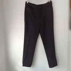 THEORIA セオリア 黒 ヘリンボーンストライプスラックス