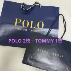 Polo Ralph Lauren ショップ袋 2セット➕TOMMY1枚のサムネイル