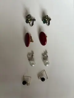 ビンテージイヤリング4組セット（バラ売り可）