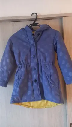 trois lapins ドット柄コート 140サイズ