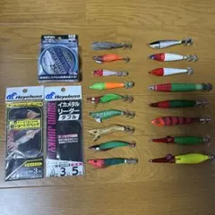 イカメタル エギ 17個 リーダー、仕掛けセット イカメタル エギ 17個 リーダー、仕掛けセット - メルカリ