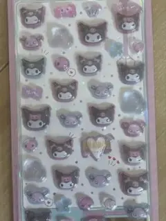 韓国限定　ドロップシール　サンリオ　クロミ