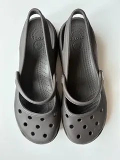 crocs クロックス サンダル メリージェーン　W6 ブラウンのサムネイル