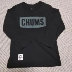 CHUMS ブラック 長袖カットソー M