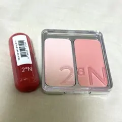2an 듀얼 치크 11 쥬시 피치 미니 립
