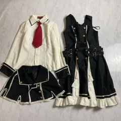 BODYLINE ゴスロリ ワンピース セット コスプレ 制服 M 4点セット