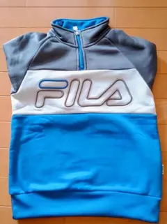 FILA ハーフジップ スウェットシャツ 140