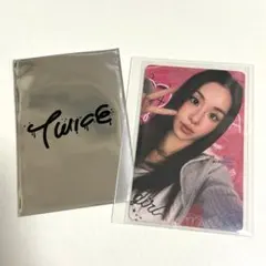 TWICE ポップアップ チェヨン　特典トレカ