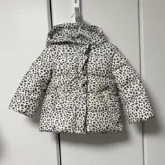 baby gap レオパード柄　ダルメシアン柄　ダウンコート　アウター