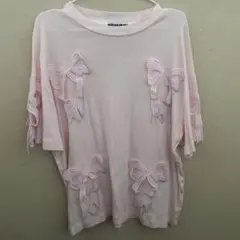 mikiosakabe リボン　Tシャツのサムネイル