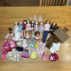 リカちゃん　パパ　ママ　ミキちゃん　マキちゃん　あおいちゃん　おまとめ