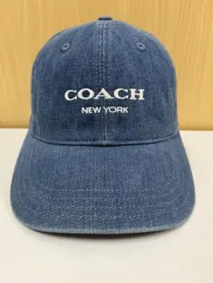COACH デニム ベースボールキャップ M/Lサイズのサムネイル