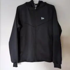 New Era ブラック フルジップパーカー