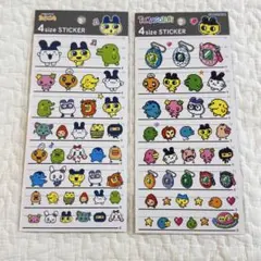 新品　未使用　たまごっち　シール 4サイズステッカー　 正規品　カミオジャパン