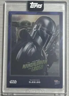 topps nowトップスナウ スターウォーズ マンダロリアン&グローグー