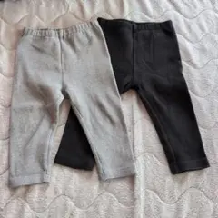 UNIQLO　レギンスパンツ2枚　80cm