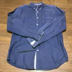 THE SHOP TK ダークブルーデニムシャツ XL