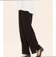 SOFT VISCOSE PONTE ワイドパンツ