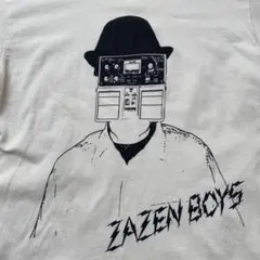 ZAZEN BOYS Tシャツ ホワイト Sサイズ