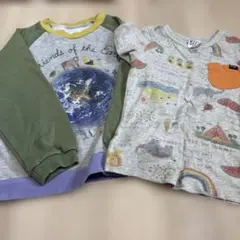 ビッツ　半袖Tシャツ　トレーナー　2点　サイズ110のサムネイル