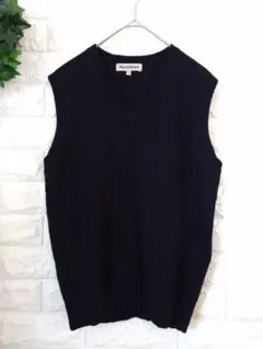 キッズ　ニットベスト　ネイビー　160cm　しまむら　フォーマル