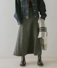 URBAN RESEARCH ROSSO FbyROSSOニットフレアスカート